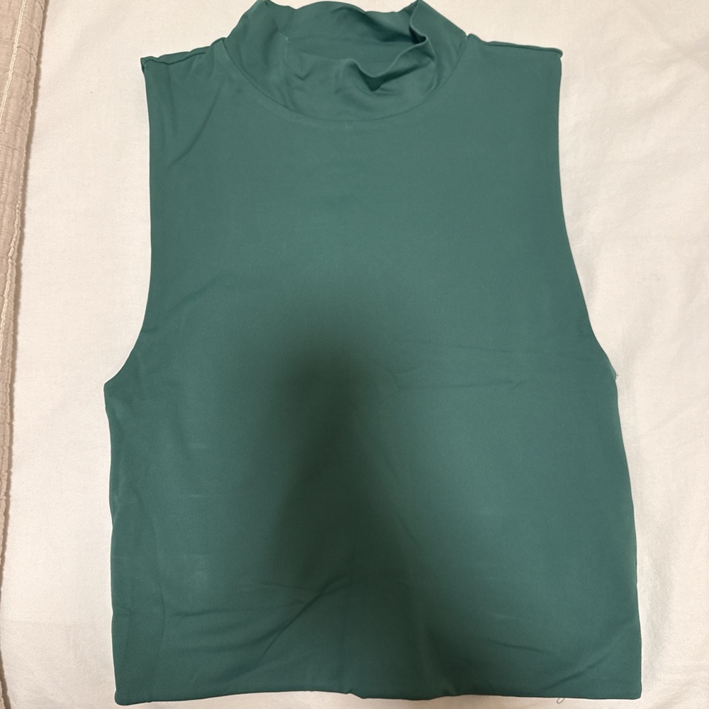 Babaton Teal Sleeveless Tank Top